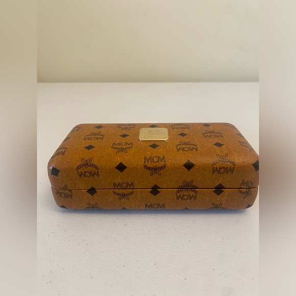 Navy Blue MCM Sunglasses w/  Glasses Case - Picture 5 of 9